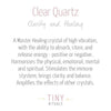Clear Quartz Rose Gold Ring