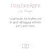 Crazy Lace Agate Energy Bracelet