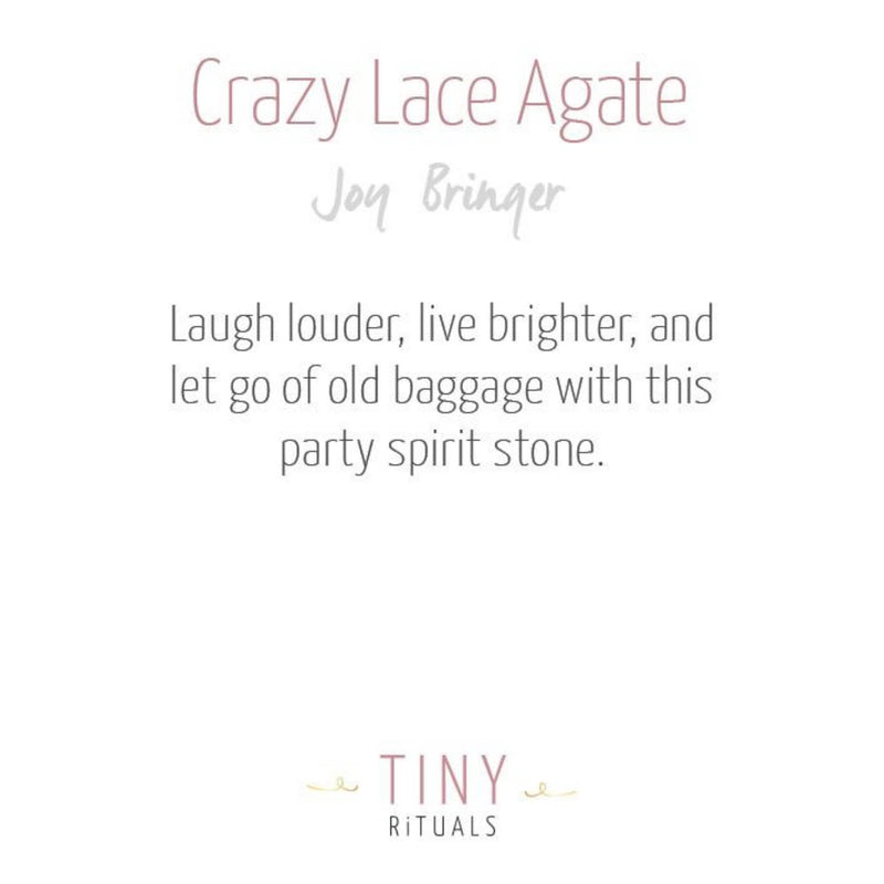 Crazy Lace Agate Energy Bracelet