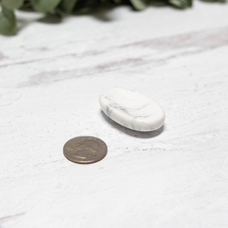 Howlite Worry Stone