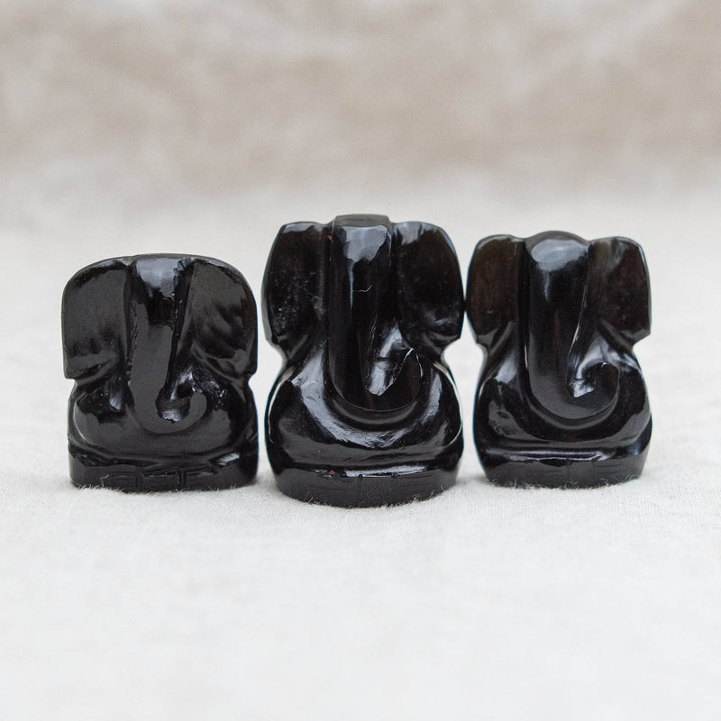 Black Obsidian Ganesh