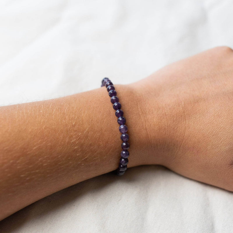 Natural Maroon Purple Lepidolite Bracelet \ Lepidolite Bracelet \ Grape  Color Bracelet \ Natural Stone… | Nature bracelets, Purple bracelet,  Natural stone bracelets