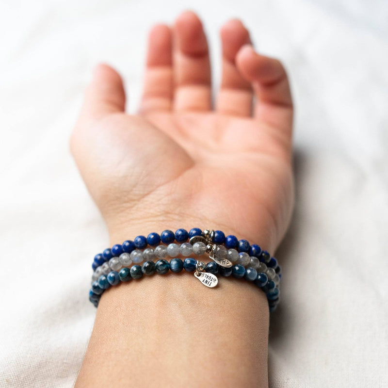 Lapis lazuli - Ping'an King Kong knot bracelet (including consecration)  career luck - fortune luck, career luck, communication skills - Shop  goodgoodluck-tw Bracelets - Pinkoi