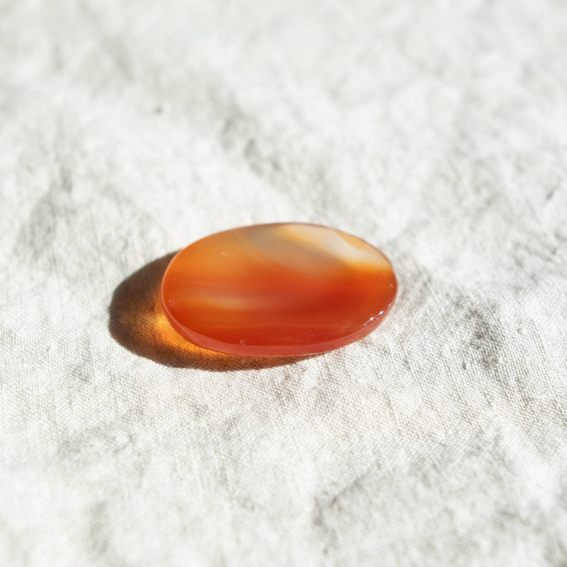 Carnelian Worry Stone