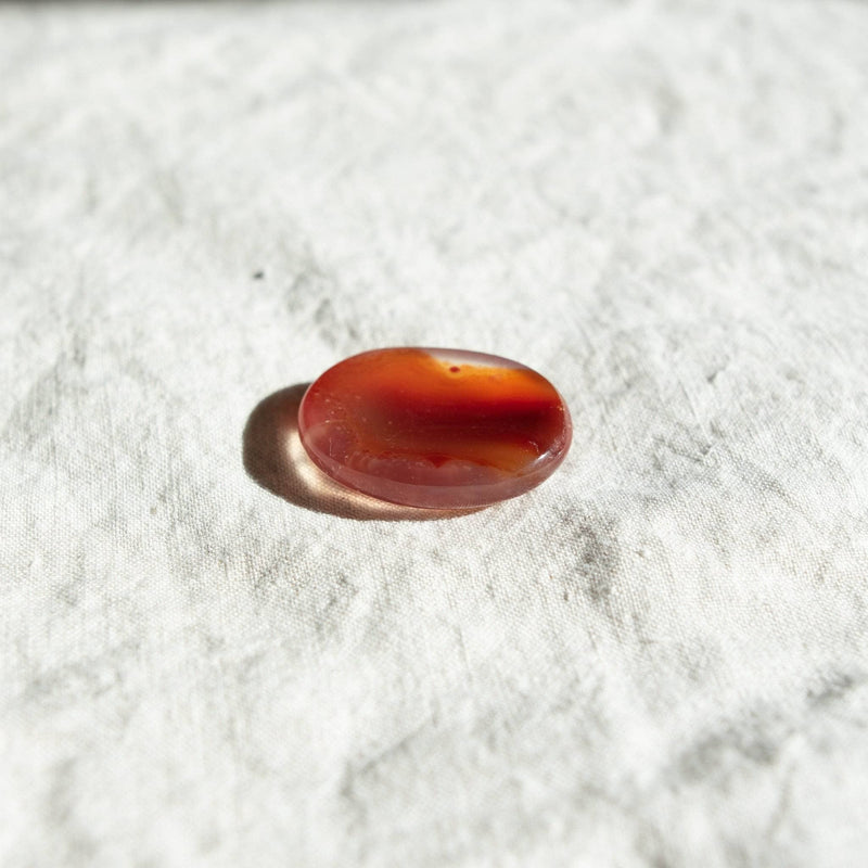 Carnelian Worry Stone