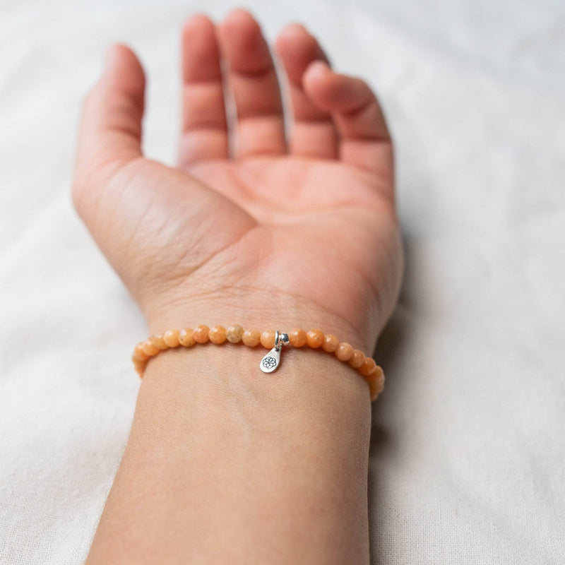 Orange Calcite Energy Bracelet