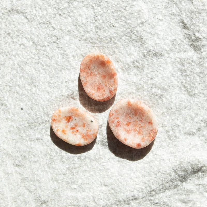 Sunstone Worry Stone