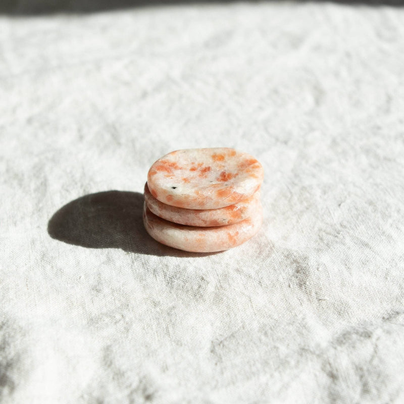 Sunstone Worry Stone