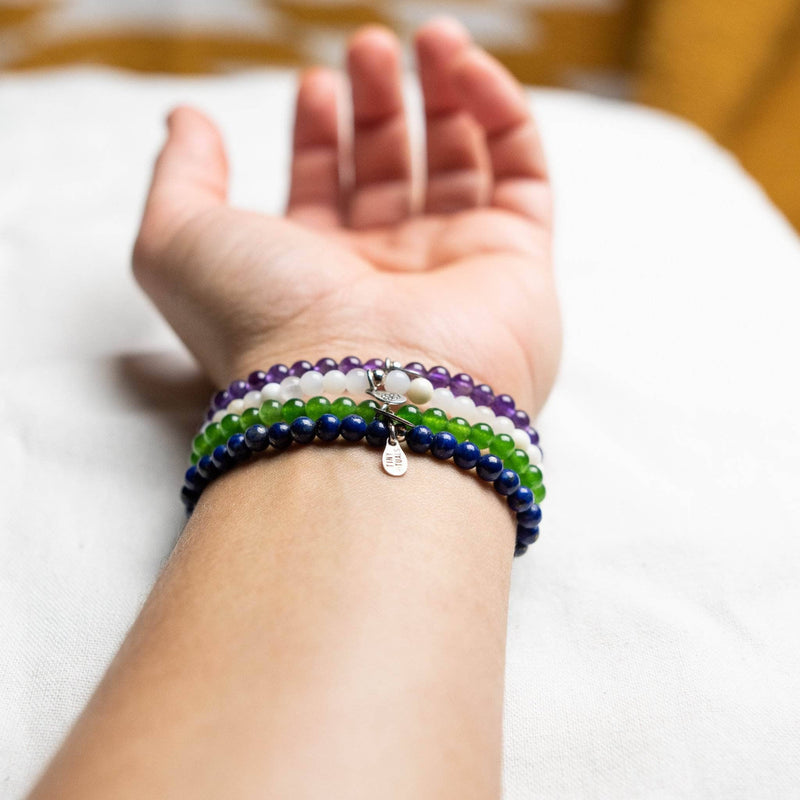 Bracelet Astrological sign Libra | Braided Cord, Beads | Free Vibes
