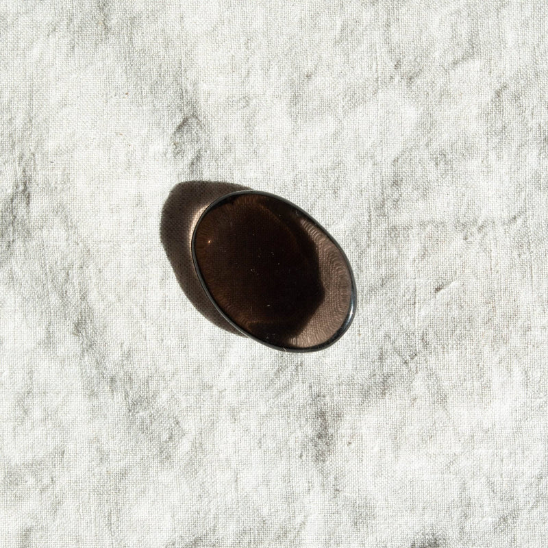 Smoky Quartz Worry Stone