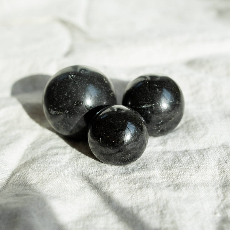 Black Tourmaline Sphere with Tripod