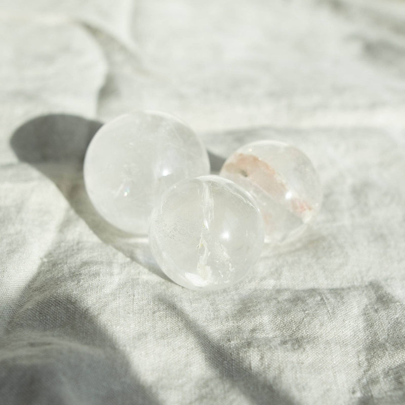 Clear Quartz Sphere with Tripod