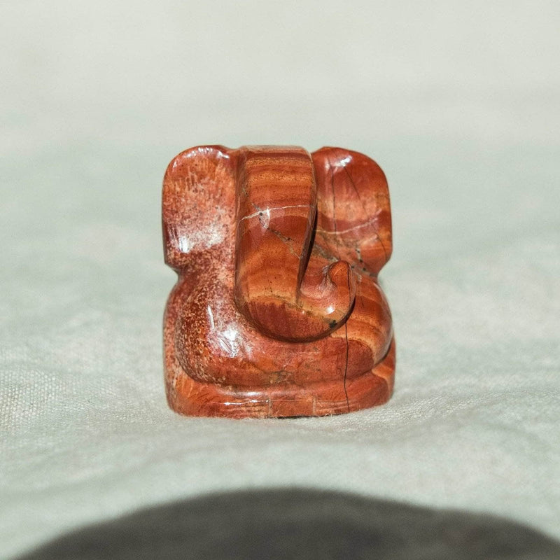 Red Jasper Ganesh