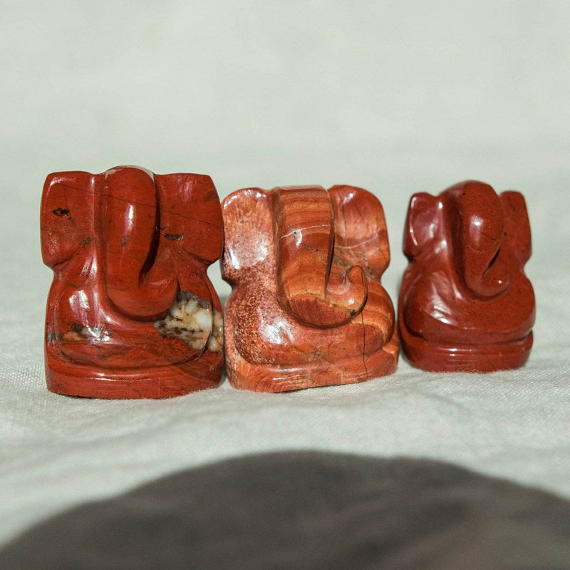 Red Jasper Ganesh