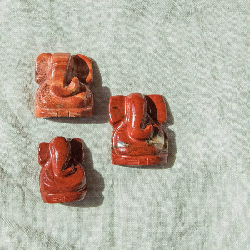 Red Jasper Ganesh