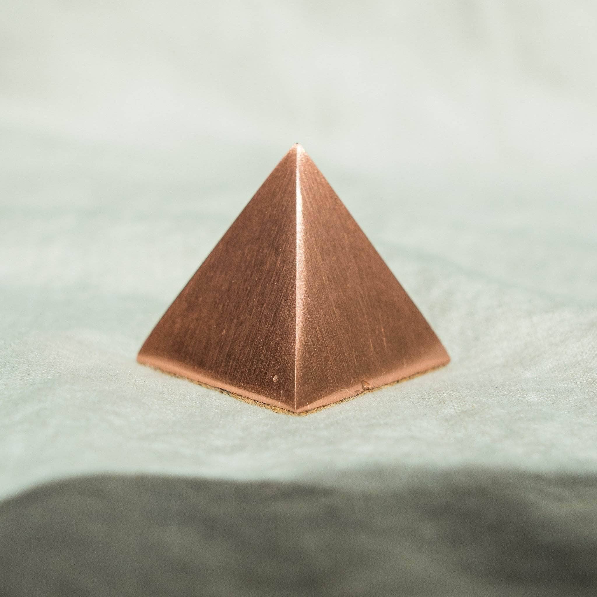 .com: Small Copper Pyramids Handmade Copper 30 Center Meter