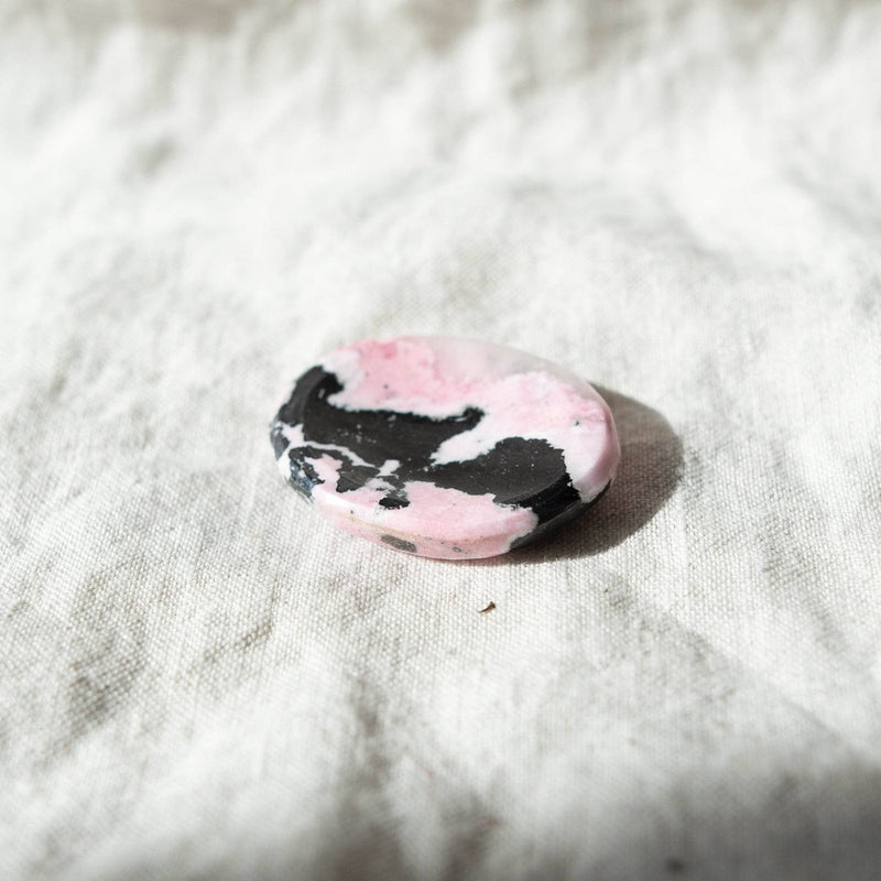 Rhodonite Worry Stone