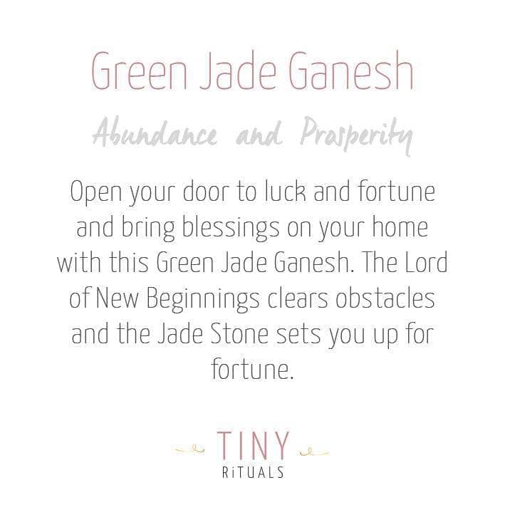 Green Jade Ganesh