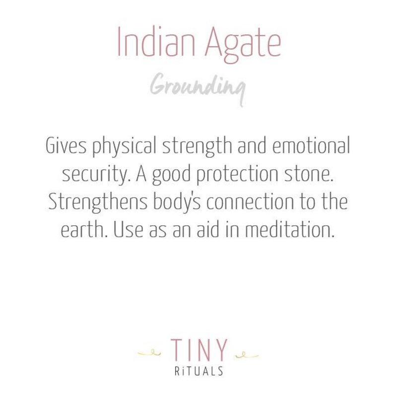 Indian Agate Energy Bracelet