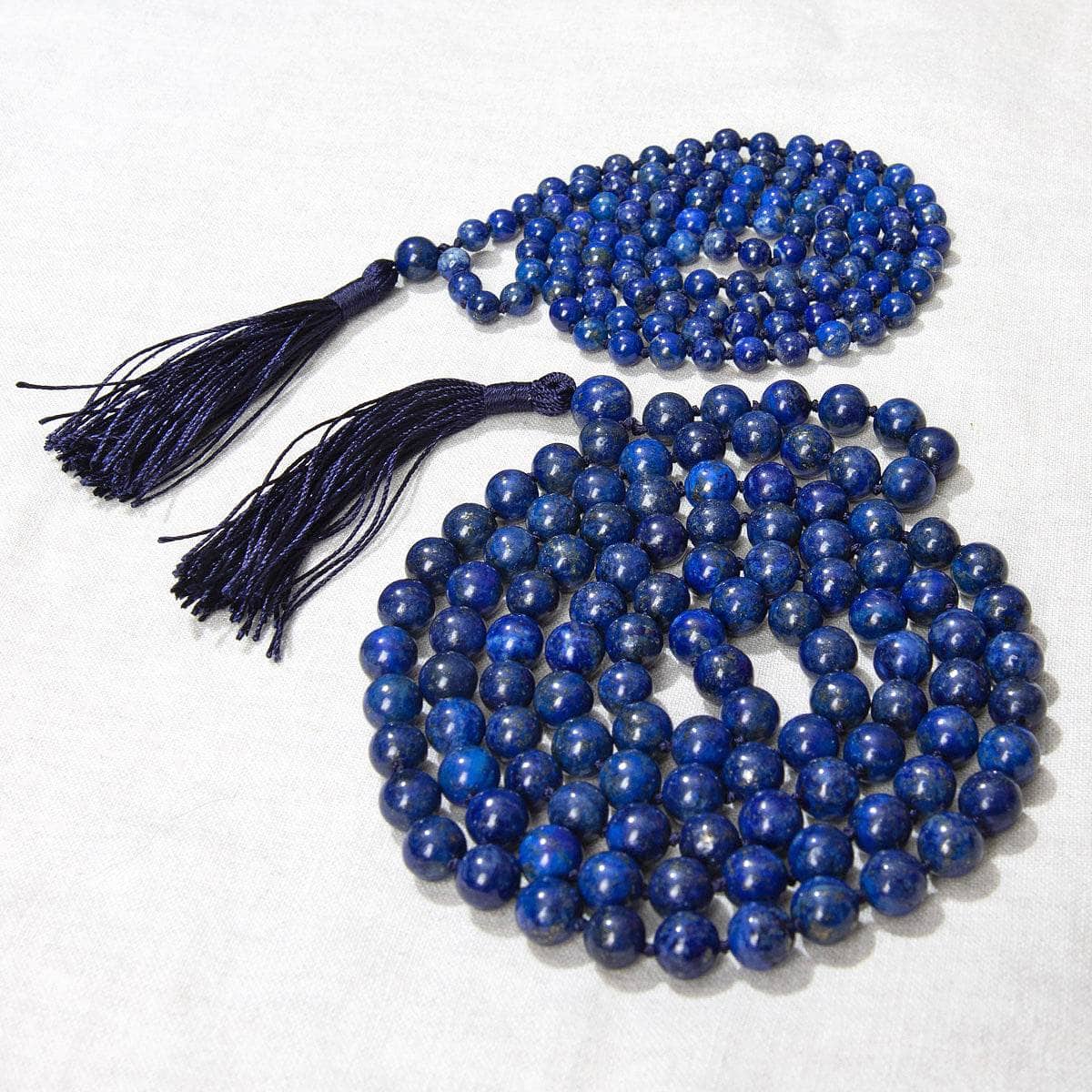 Spiritual Connection - Lapis Lazuli & Blue Opal Beads Bracelet