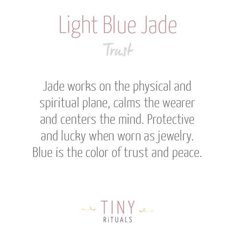 Light Blue Jade Energy Bracelet