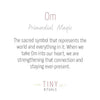 Om String Bracelet