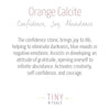 Orange Calcite Energy Bracelet