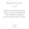 Rainbow Fluorite Stone Set