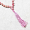 Rhodonite Mala - High-Energy Gemstones