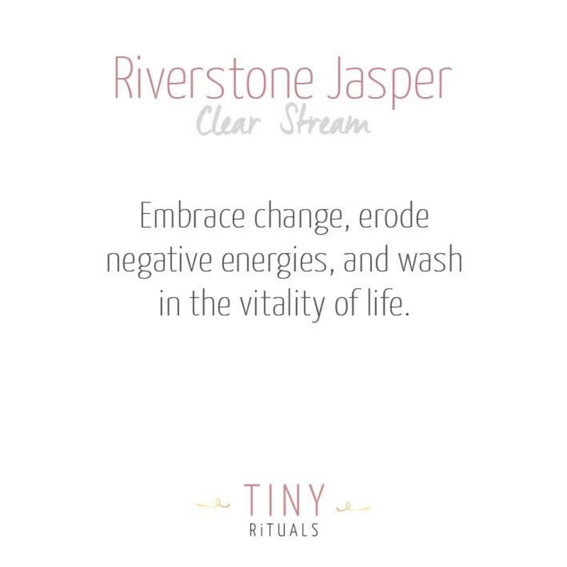 Riverstone Jasper Energy Bracelet