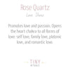 Rose Quartz Heart