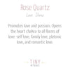 Rose Quartz Cube