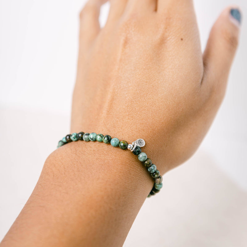 African Turquoise bracelet - 5 pcs | From The Mines