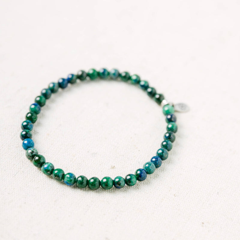 Lilor Eye Chrysocolla Beads Bracelet – Lilor Jewels