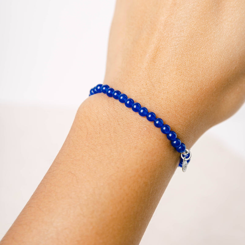 Dark Blue Jade Energy Bracelet