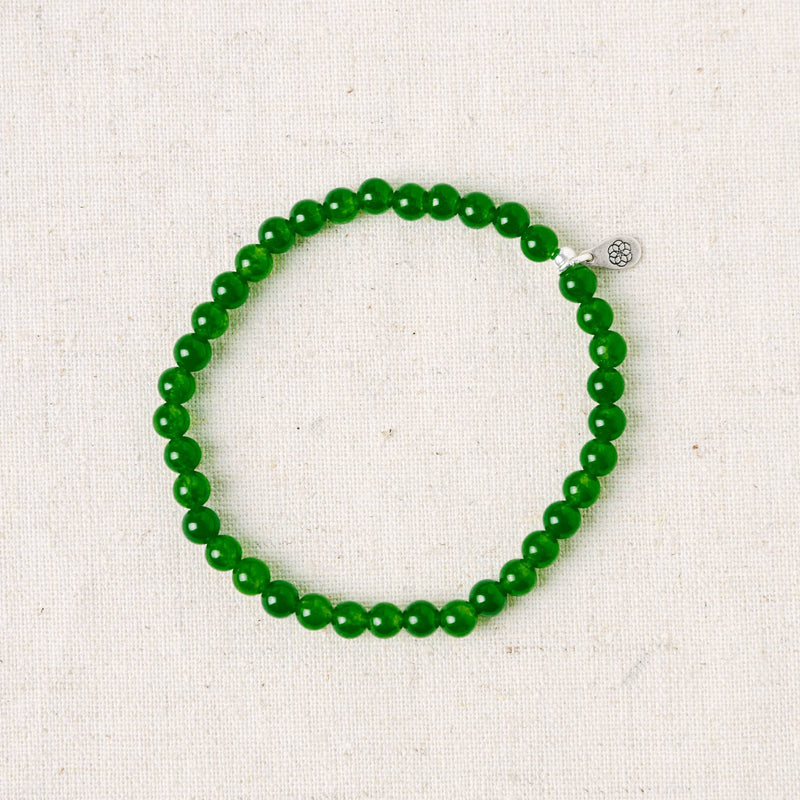 Green Jade Energy Bracelet