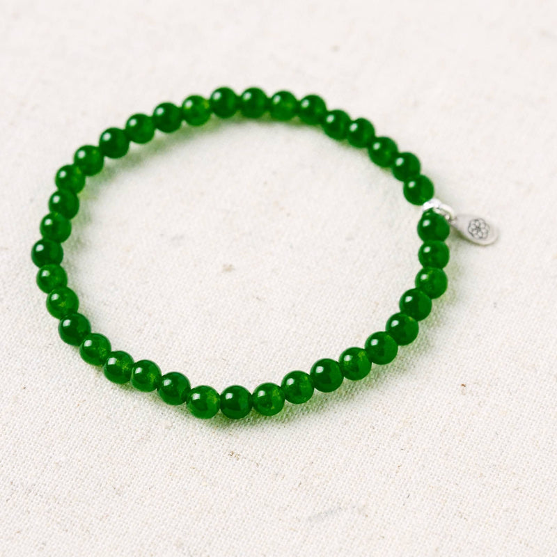 Green Jade Energy Bracelet