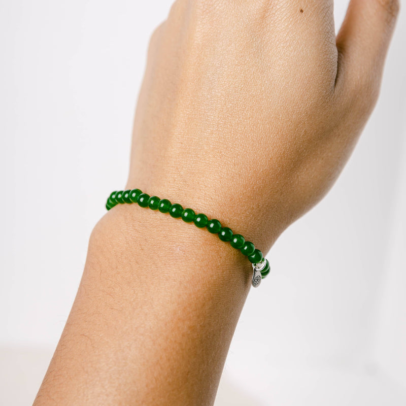 Burmese Jade Gemstone Bracelet | PlayHardLookDope