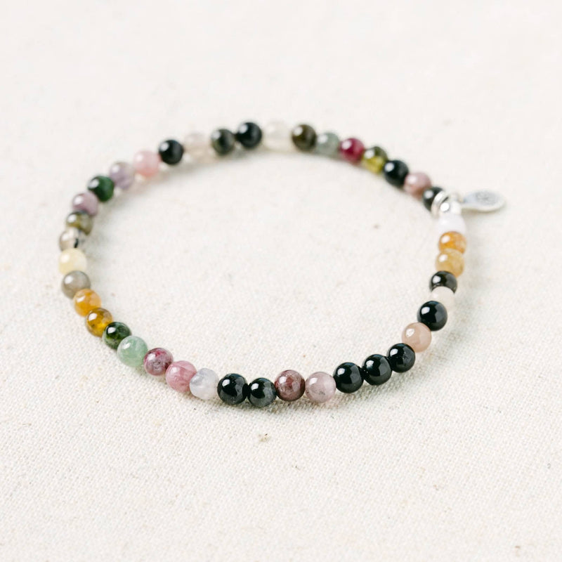 Rainbow Tourmaline Energy Bracelet