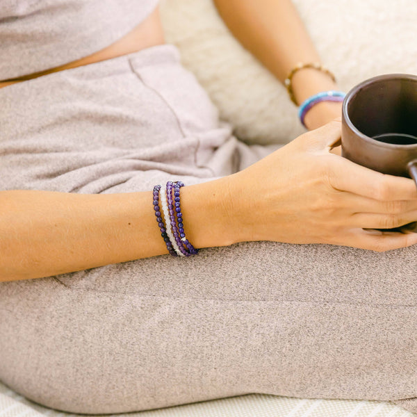Crown Chakra Bracelet Set | Tiny Rituals