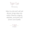 Tiger Eye Heart