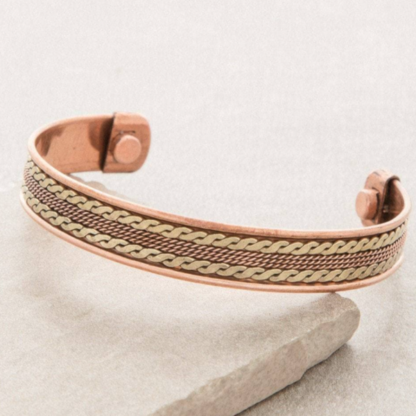 Eternal Knot Magnetic Copper Bracelet