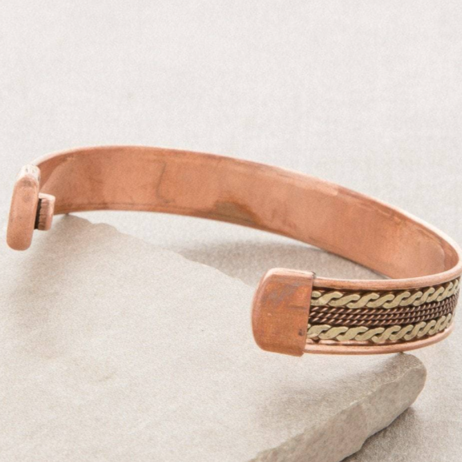 Eternal Knot Magnetic Copper Bracelet