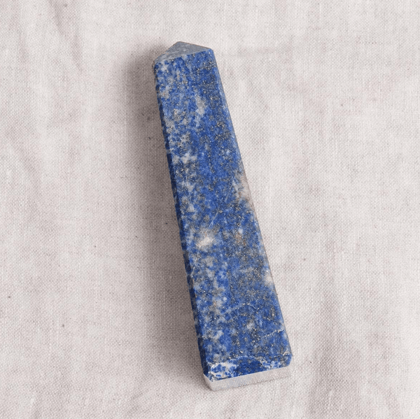 Lapis Lazuli Tower - Genuine Polished Gemstone // Tiny Rituals
