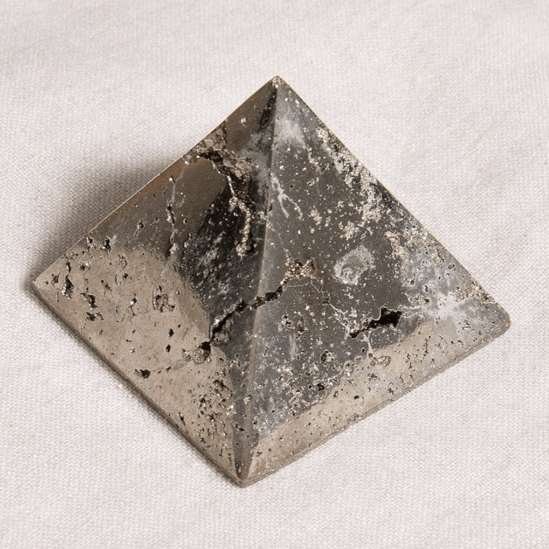 Natural Pyrite Pyramid - AAA Premium Quality