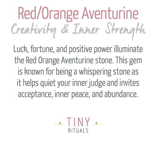 Red Orange Aventurine Energy Bracelet
