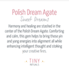 Dream Agate Energy Bracelet