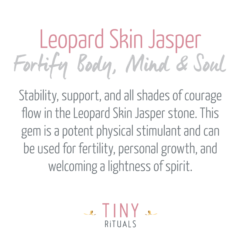 Leopard Skin Jasper Energy Bracelet