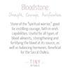 Bloodstone Sphere with Tripod