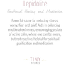 Lepidolite Sphere with Tripod